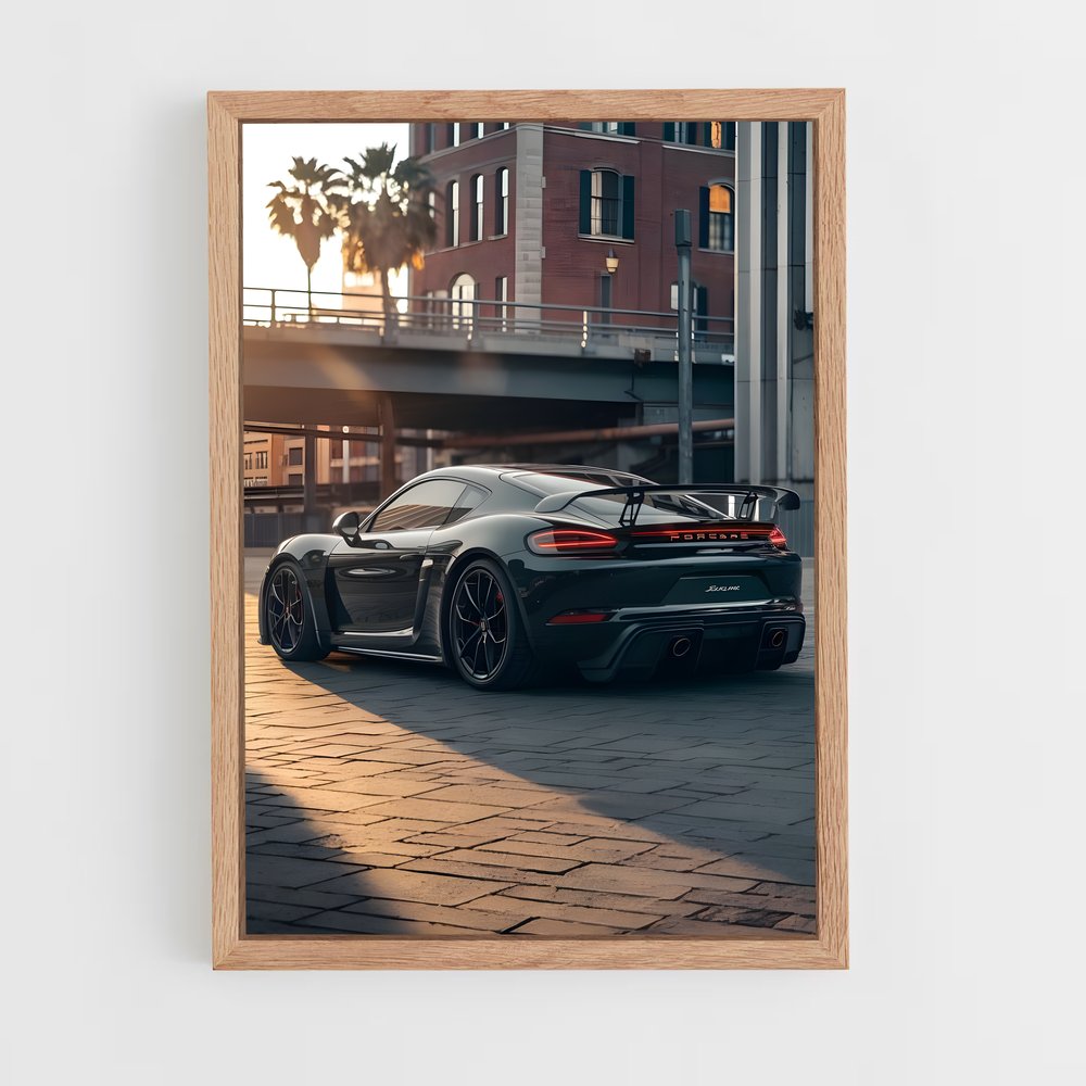 Poster GT Cayman sophistiqué – affiche Porsche (vue 4)